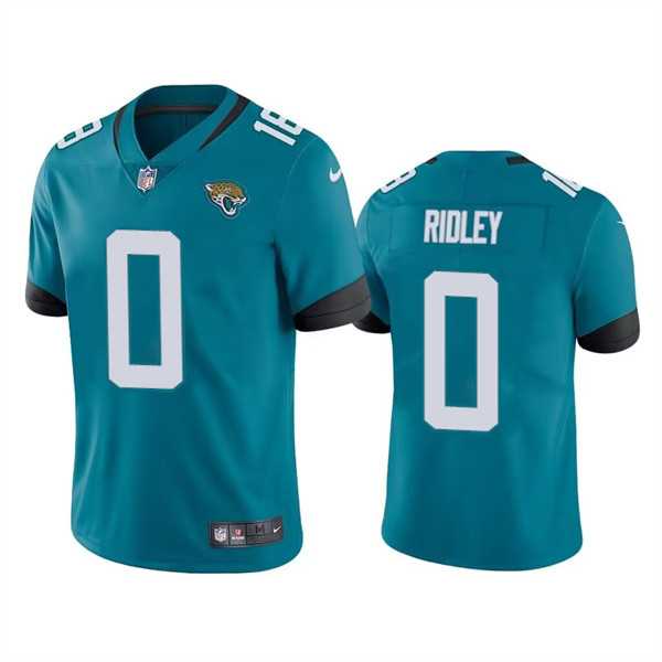 Men & Women & Youth Jacksonville Jaguars #0 Calvin Ridley Teal Vapor Untouchable Limited Stitched Jersey